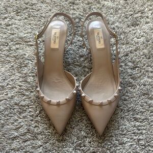 Valentino Women's Mauve Rockstuds